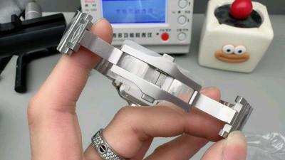 luxury stainless steel square watch - Thumbnail 5