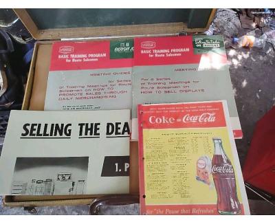 Vintage CocaCola Route Salesmen Basic Training Program Case - Thumbnail 2