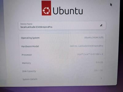 For Sale Dell Latitude E5430 refurbished running Ubuntu - Thumbnail 2