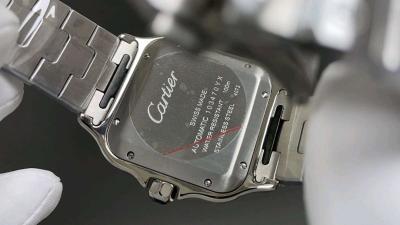 luxury automatic square dial blue - Thumbnail 6