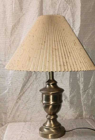 Vintage MidCentury Modern Brass Table Lamp