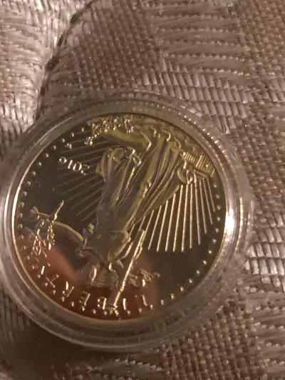 3 14 oz gold eagle 2016 - Thumbnail 2