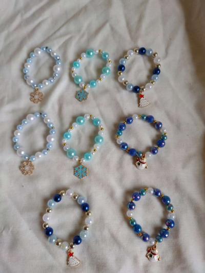 Christmas bracelets with a charm - Thumbnail 1