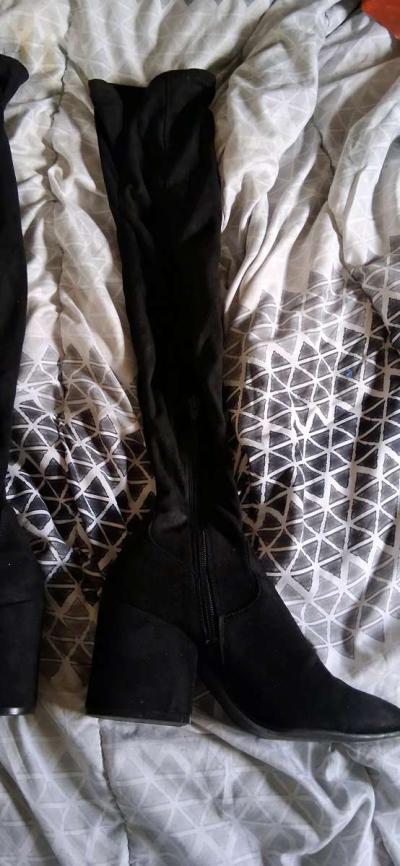 thigh high boots - Thumbnail 2