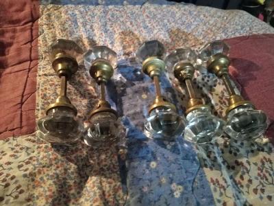Old glass door knobs - Thumbnail 2