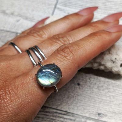 Labradorite Sterling Silver 925 Ring jewelry - Fullerton, California