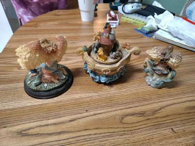 Ks collection 2angels and Noahs Ark music box - Thumbnail 5