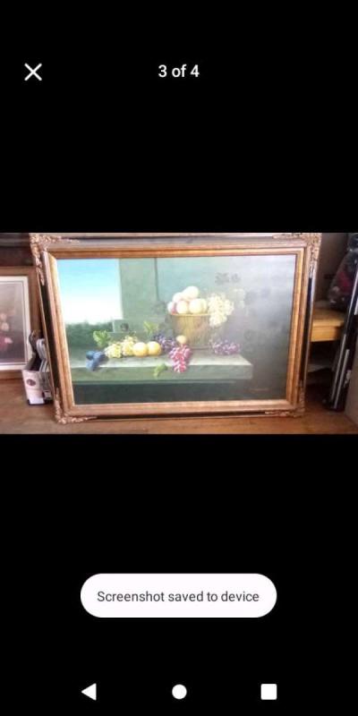 oil painting signed by c Freeman himself - Thumbnail 3