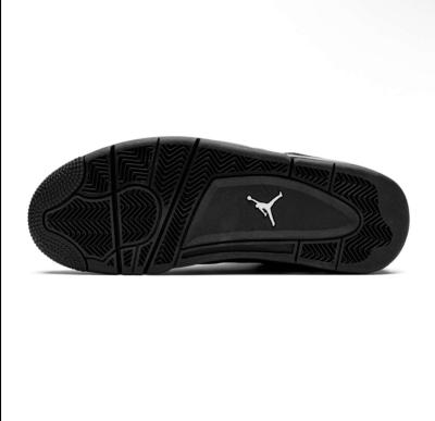 Nike Air Jordan 4 Retro Black Cat  All Black OG Style Mens - Thumbnail 6