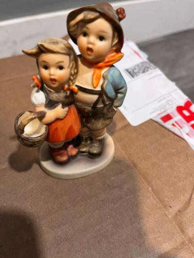 Vintage MJ Hummel Surprise Figurine - Thumbnail 2