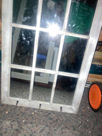 Vintage Window Frame Mirror - Thumbnail 3