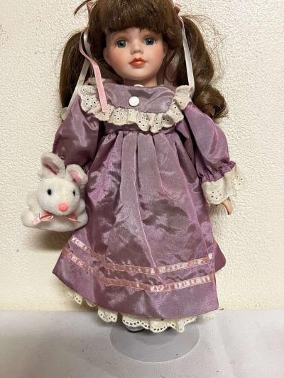 vintage porcelain doll - Thumbnail 2