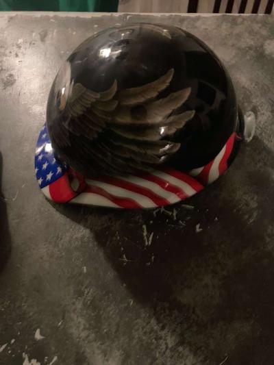 USA Eagle Design Helmet - Thumbnail 2