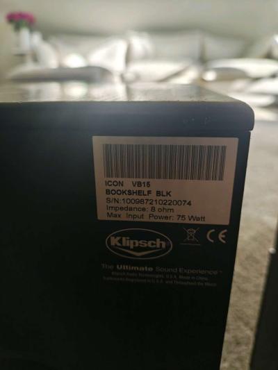 Klipsch Icon V Series 5Channel Home Theater Speakers  VC25 - Thumbnail 5
