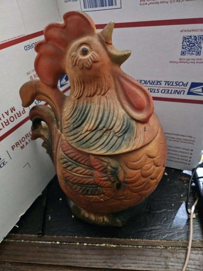 Old rooster cookie jar - Thumbnail 3