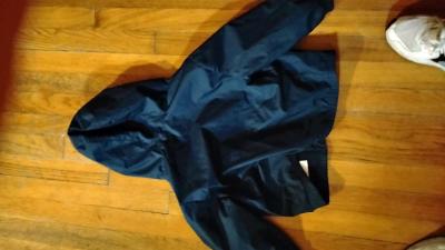 kids unisex dark blue cat and jack windbreaker - Thumbnail 6