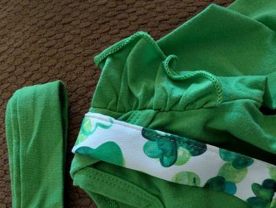 Baby St Patricks Day dress - Thumbnail 4