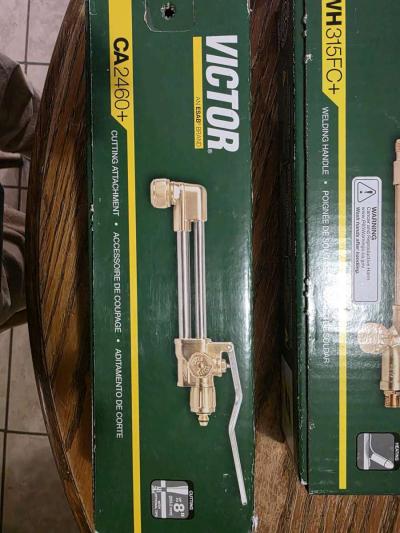 Victor Welding Handle cutting attachment  2 heating nozzles - Thumbnail 1