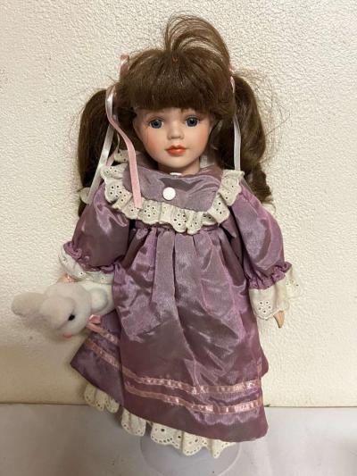 vintage porcelain doll - Thumbnail 6