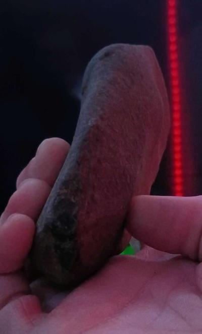 native American hammer stone tool artifact - Thumbnail 3