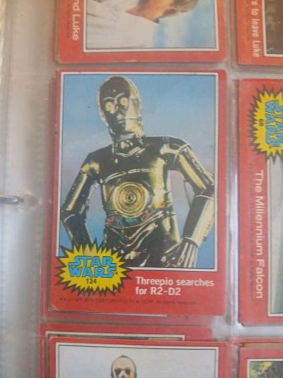 1977 Topps Star Wars trading cards - Thumbnail 2