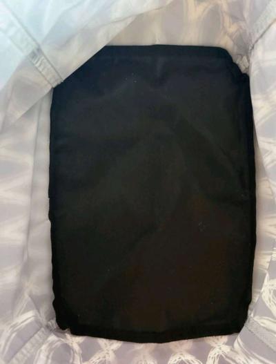 ThirtyOne Large Canvas Black Link Patterned Tote wBlack Stra - Thumbnail 2