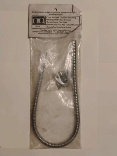 Keedex KDS Stainless Steel Armored Door Loop - Thumbnail 2