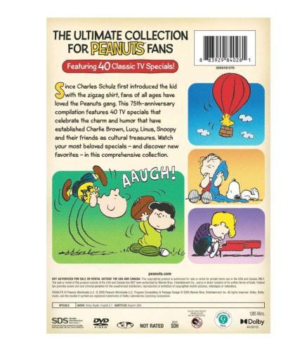 PEANUTS 75TH ANNIVERSARY Ultimate TV Specials Collection DVD - Thumbnail 2