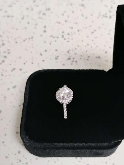 925 Stamped MOISSANITE STONE - Thumbnail 3