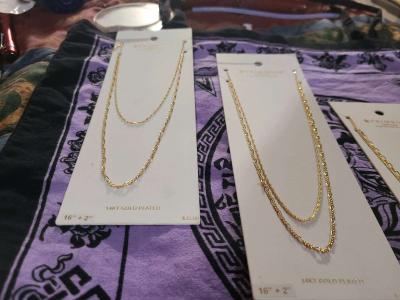 14k 18k Gold Plated Chains - Thumbnail 5