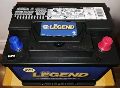 NAPA Car Battery BCI No 96R 600A - Thumbnail 4