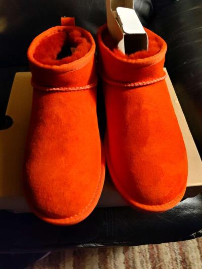 Classic Ultra Mini UGG boots Red size 7 - Thumbnail 4