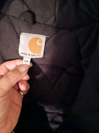 4XL Carhartt insulated coat - Thumbnail 3