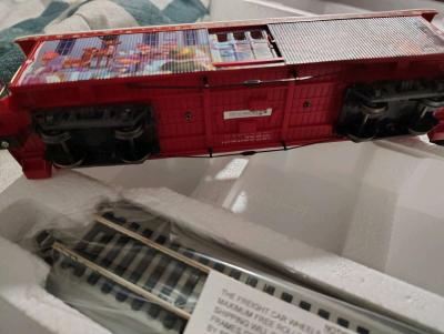 Hawthorne Village Rudolph Train set - Thumbnail 3