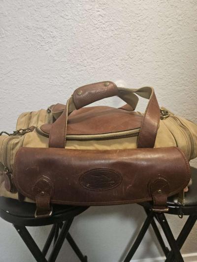 Vintage Bob Timberlake Canvas Shoulder Bag - Thumbnail 4
