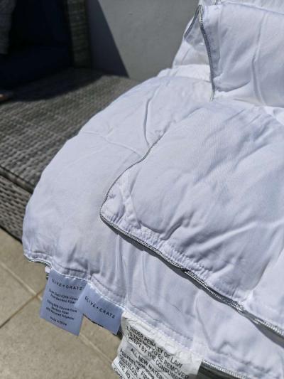 OliveCrate QUEEN Bamboo Comforters Duvet Insert Cooling - Thumbnail 2