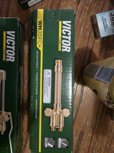 Victor Welding Handle cutting attachment  2 heating nozzles - Thumbnail 2