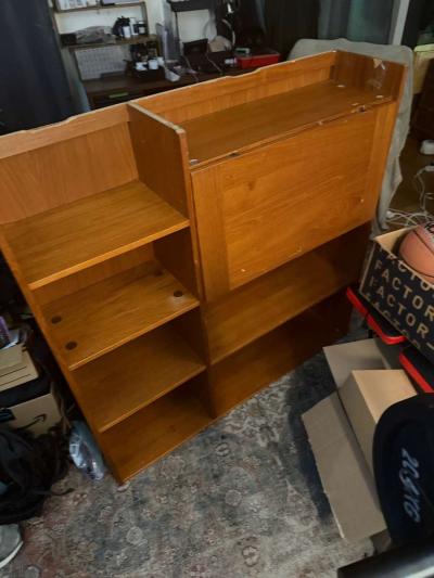 Teak Bookshelf from Europe - Thumbnail 3