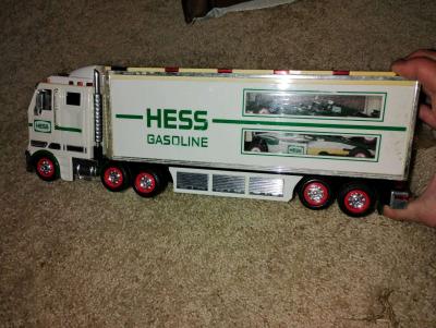 2003 Hess Toy Truck and Racecars This collectible toy inclu - Thumbnail 2