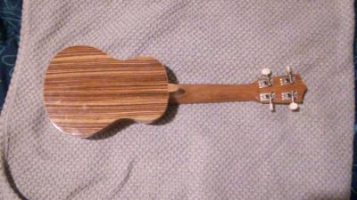 leolani ukulele zebrawood - Thumbnail 6