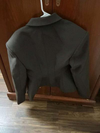 Wonens 11 ASOS Design Chocolate brown cinch zip up blazer - Thumbnail 2