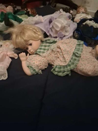 vintage ceramic dolls - Thumbnail 4