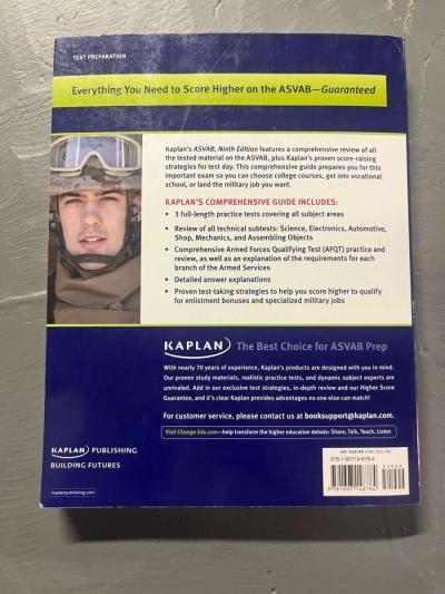 Armed Services Vocational Aptitude Battery ASVAB by Kaplan u - Thumbnail 3