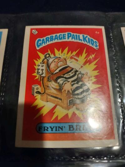 1985 Garbage Pail Kids collector cards - Gilroy, California