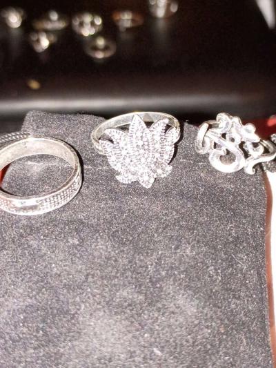 lot of 10 rings - Thumbnail 2