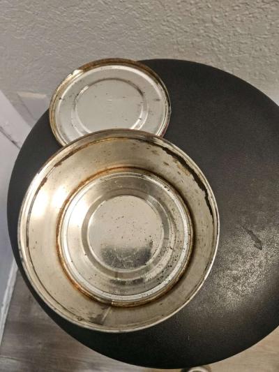 Vintage Hills Bros Tin Coffee Can - Thumbnail 3