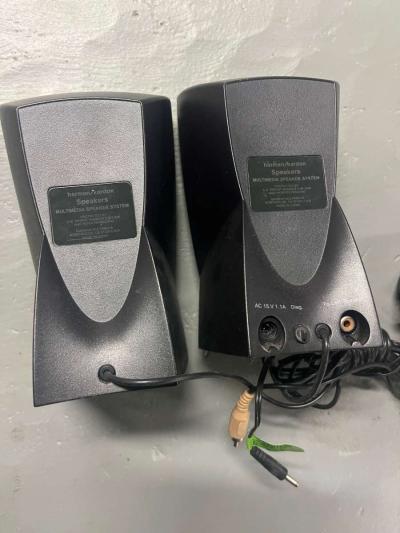 Used Harman Kardon Speakers with Power Supply - Thumbnail 3