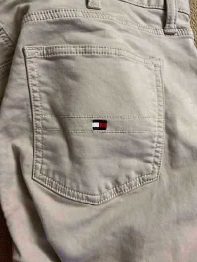 Mens white 36 30 Tommy Hilfiger Jeans Pants - Thumbnail 5