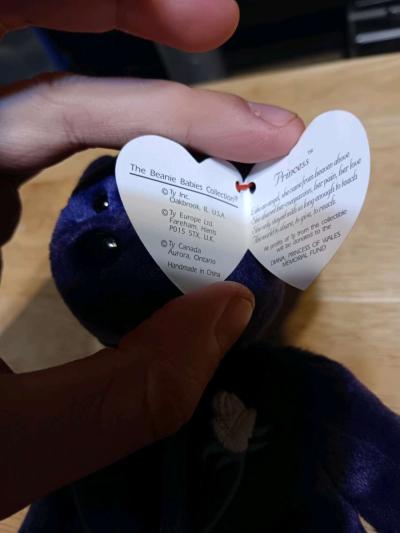 vintage princess Diana beanie babies - Thumbnail 2