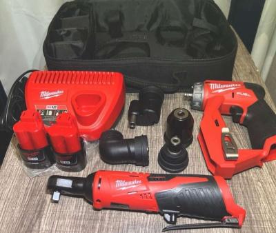 Milwaukee M12 FUEL Brushless 4in1 Installation Driver Kit - Thumbnail 2